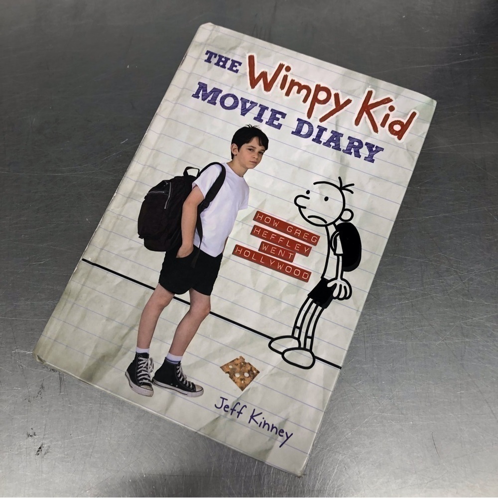 The Wimpy Kid Movie Diary by: Jeff Kinney, Hardback book